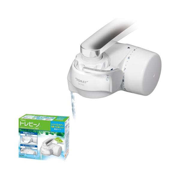 東レ トレビーノ 浄水器 蛇口 直結型 (7項目クリア/30%節水) 日本製 スリム SX705T ...