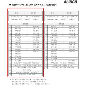 アルインコ 脚立 脚ゴムセット 小 MRFSP...の詳細画像3