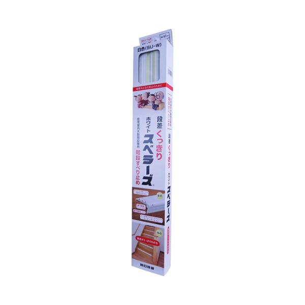 川口技研 階段すべり止め ホワイトスベラーズ 屋内用 白 67cm 14本入 SU-W 497177...