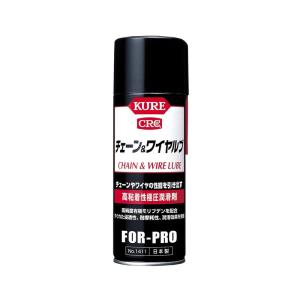 呉工業 チェーン＆ワイヤルブ 430ml 高粘着性極圧潤滑剤 1411 4972444014119