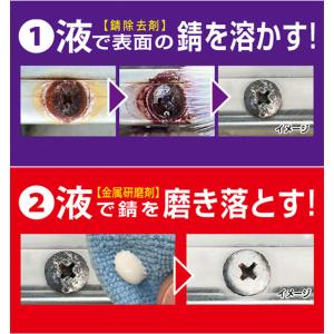 プロスタッフ WS 強力錆取りキット 刃物 ネ...の詳細画像2