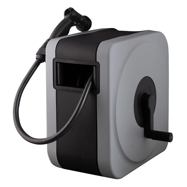 タカギ ホース ホースリール BOXY NEXT ライトグレー 30m 園芸 家庭菜園 洗車 掃除 ...