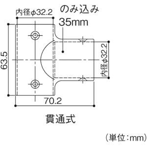 マツ六 ECLE ステン32 チーズ 太さ32...の詳細画像3