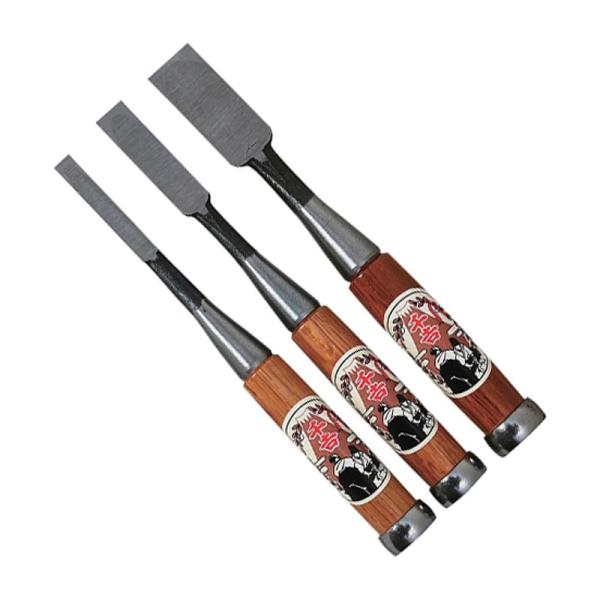 千吉 ノミ 追入のみ 3本組 刃巾9mm 15mm 24mm 4977292120340