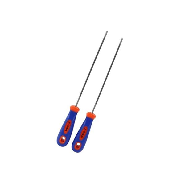 イーバリュー(E-Value) チェンソーヤスリ 2本組 目立てガイドS交換用 適応直径4.0mm(...