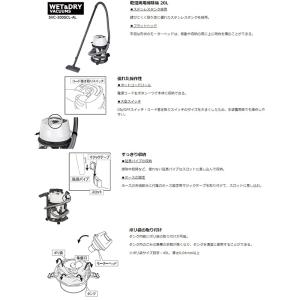 SK11 乾湿両用掃除機 20L SVC-20...の詳細画像2