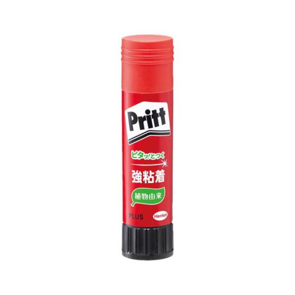 PLUS スティックのり Pritt プリット 強力 レギュラーサイズ 10g NS-701-1P ...