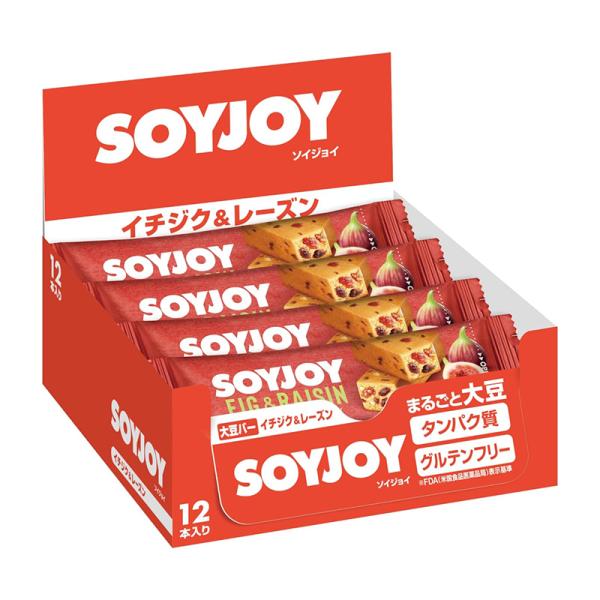 【12個セット】大塚製薬 ソイジョイ イチジク＆レーズン味 30g×12個 498703567351...