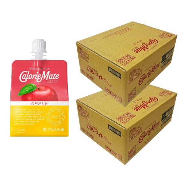 【48個セット】大塚製薬 カロリーメイトゼリー アップル味 215g×48個 49870356930...