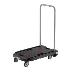 TRUSCO(トラスコ)  樹脂台車　こまわり君 ブラック　省音　MP6039N2BK