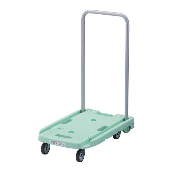 TRUSCO(トラスコ)  樹脂台車　こまわり君 グリーン　省音　MP6039N2GN