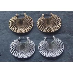 ピアス　アンティーク　ゴールド　シルバー　フープ　プレゼント　アクセサリー　おしゃれ　女性　レディー...