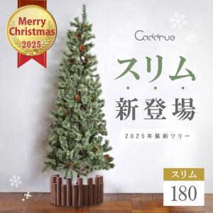 クリスマスツリー スリム 180cm 北欧 おし...の商品画像