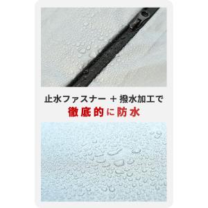 タイヤカバー 屋外 防水 進化版 止水ファスナ...の詳細画像5