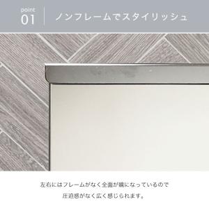 全身鏡 姿見 スタンドミラー 全身ミラー キャ...の詳細画像4