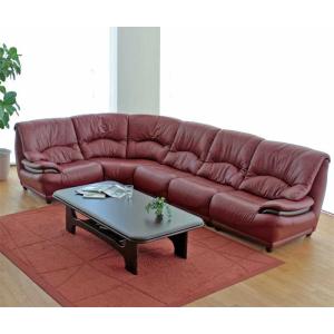 厳選国産 DENVER DX デンバーデラックスR5点ソファー スムース調革張り 革色・革質が選べる 受注生産