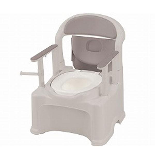 ポータブルトイレ きらく P2シリーズ 47530 標準便座 PS2型 リッチェル (ポータブルトイ...