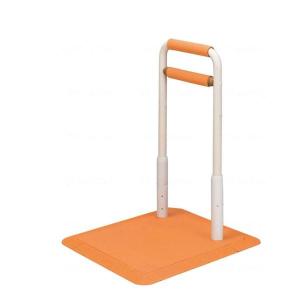 あがりかまち用 たちあっぷ 片手すり CKE-02 ステップ台付 矢崎化工