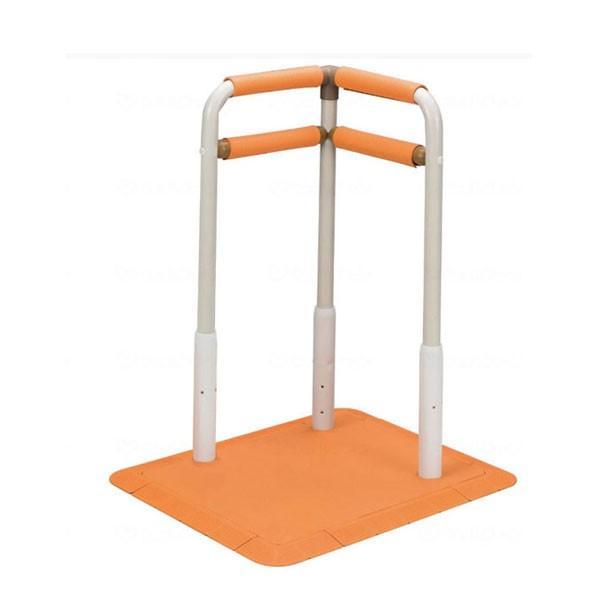 ふくよく床置式手すり 水回りにもってこい 1台 60-L FKB-12-60-L サテライト (手す...