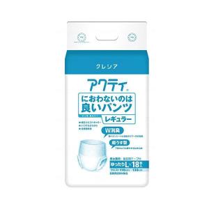 介護用 オムツ 大人用紙おむつ パンツ型 アクティ におわないのは良いパンツ ゆったりL 84285 日本製紙クレシア 介護用品