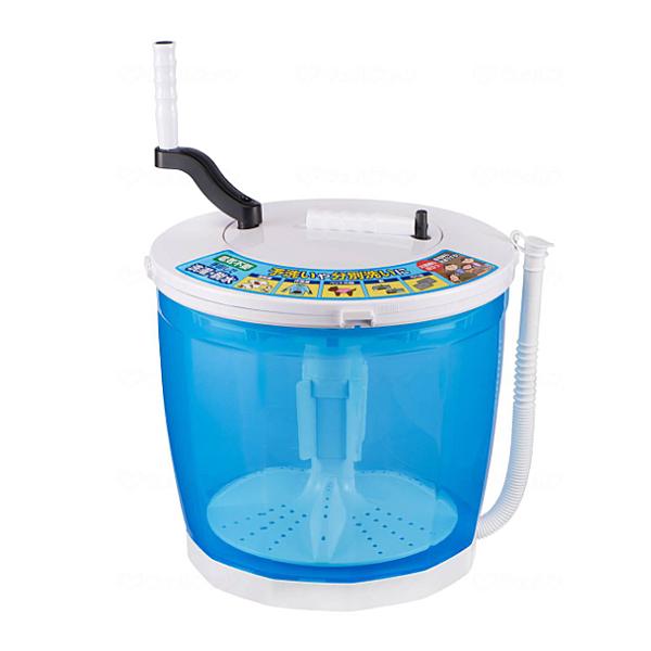 全手動ウォッシャー ブルー WS-01 朝日電器 (介護 災害対策 便利用品) 介護用品