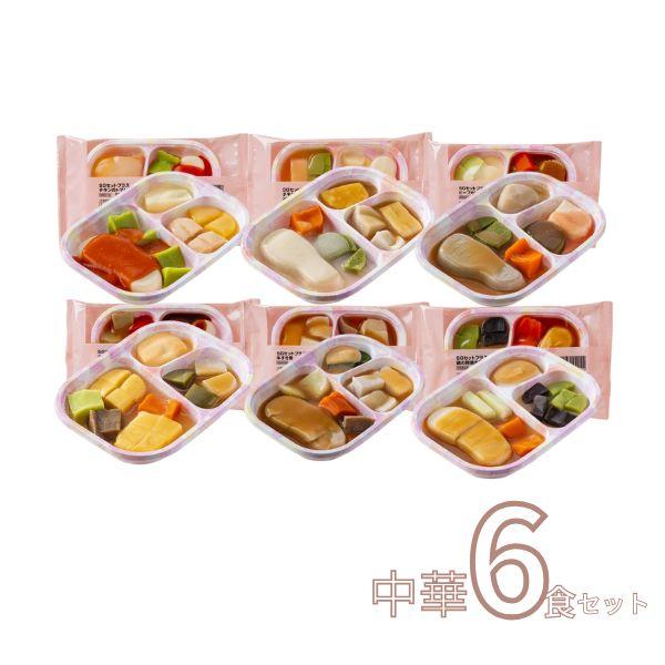 介護食 冷凍 スムースグルメセット 中華 6種×1個 SG 日東ベスト ムース食 やわらか食 嚥下食...