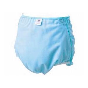 大人用オムツカバー 介護 フリーカバー 403903  L ブルー フットマーク (おむつカバー お...