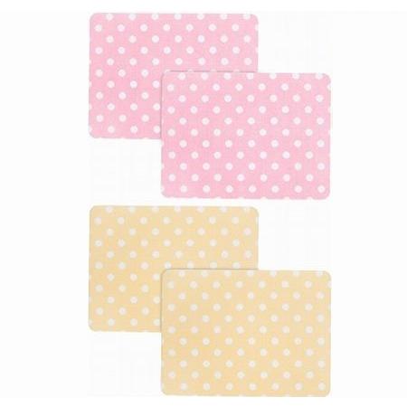 サンコー 水玉お食事マット（２枚入）(食事用品　食事用マット　すべり止め　介護用品)  介護用品