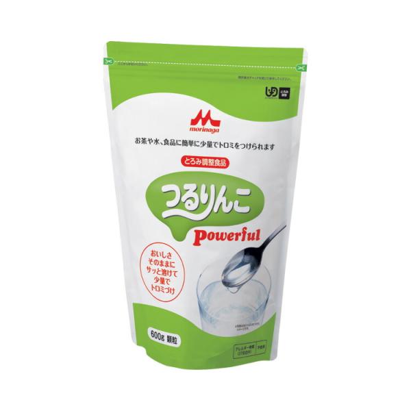 介護食品 とろみ調整 嚥下補助 森永乳業クリニコ つるりんこ パワフル 0643924  600g ...