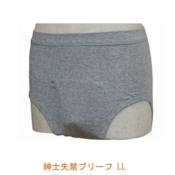 尿漏れパンツ 男性 ちょいもれパンツ 失禁パンツ 紳士 失禁ブリーフ W663  LL ウエル  吸...