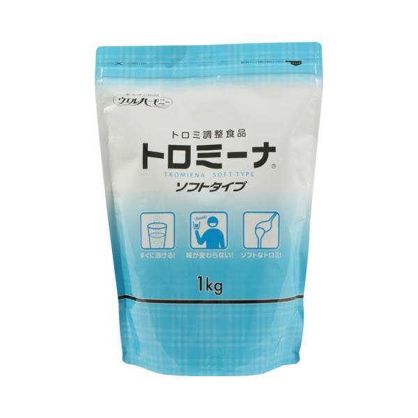 介護食品 とろみ調整 嚥下補助 トロミーナ ソフトタイプ  1kg ウエルハーモニー 介護用品