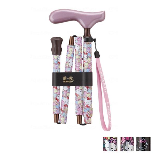 杖 ステッキ おしゃれ 愛杖キャラクターシリーズ ハローキティ HK-21 HK-22 HK-23 ...