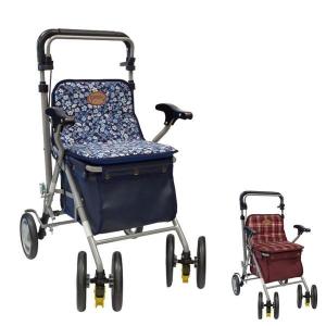 シルバーカー おしゃれ フォルテ 島製作所 手押し車 折りたたみ 介護