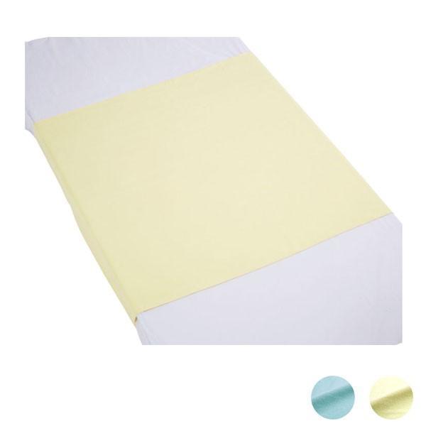 ブルー防水シーツ 綿パイルタイプ 亀屋 介護用品