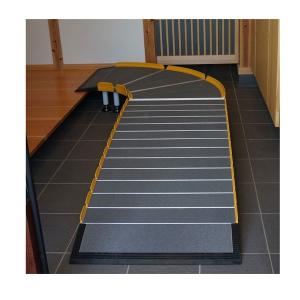 代引き不可)Lスロープ 1500 643-115 シコク (車椅子 スロープ 代引き不可)Lスロープ 1500 643-115 シコク (車椅子 スロープ