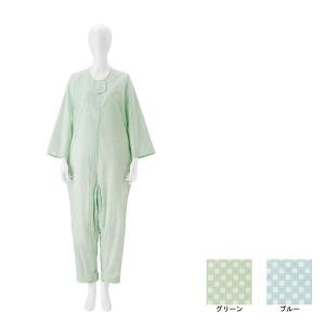 介護用パジャマ マンラク2型ねまき 1002 萬楽 上下続き服 介護用
