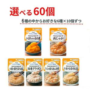 介護食 区分3 選べる 6種×10個 セット やさしい献立 Y3 やわらかおかず 60個 舌でつぶせる まとめ買い 介護用品｜ekaigonavi