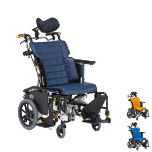 【くまじろう】【直接引取り】車椅子 介助式 カワムラサイクル RR70NB カワムラサイクル】介助式 フルリクライニング車いす RR70NB