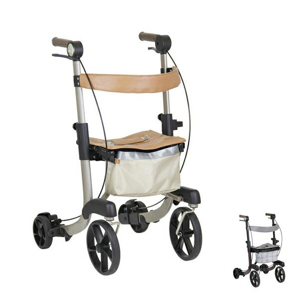 シルバーカー おしゃれ ミシェル Michelle WAW22 幸和製作所 歩行車 折り畳み 介護用...