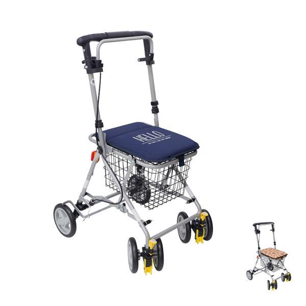 Benriベンリー 島製作所 (介護 シルバーカー 軽量 コンパクト 折りたたみ) 介護用品