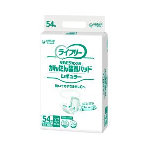 ライフリー 男女兼用36枚入 10パック ライフリーズレずに安心紙パンツ専用尿とりパッド2回吸収 36枚｜ユニ