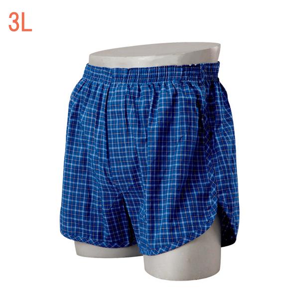 トランクス80 サックス 3L 紳士用 川本産業 男性用失禁パンツ 紳士用尿漏れパンツ 吸水量80c...