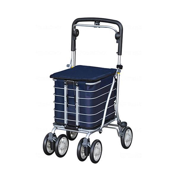 アルミワゴンMS No.135 須恵廣工業 (ショッピングカート アルミ カート）介護用品 敬老の日...