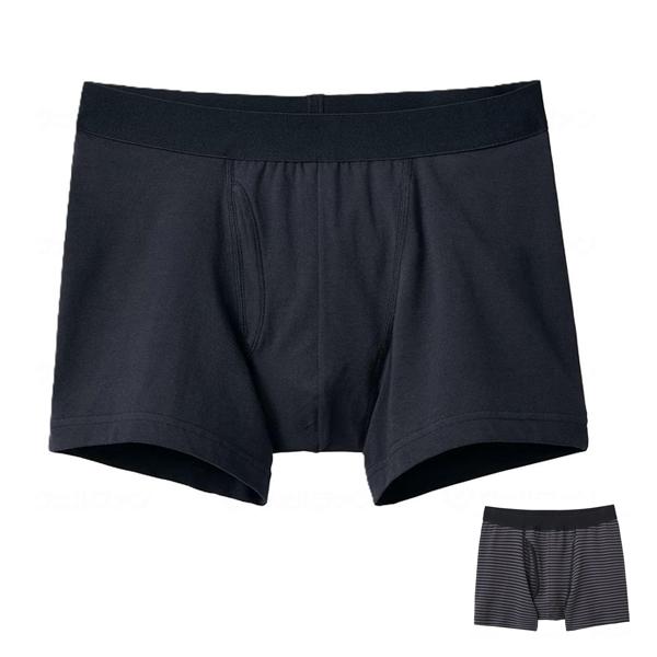 介護衣類 紳士 ボクサーブリーフ (尿じみ対応綿ベア天竺) NE1280 グンゼ 介護 衣類 肌着 ...