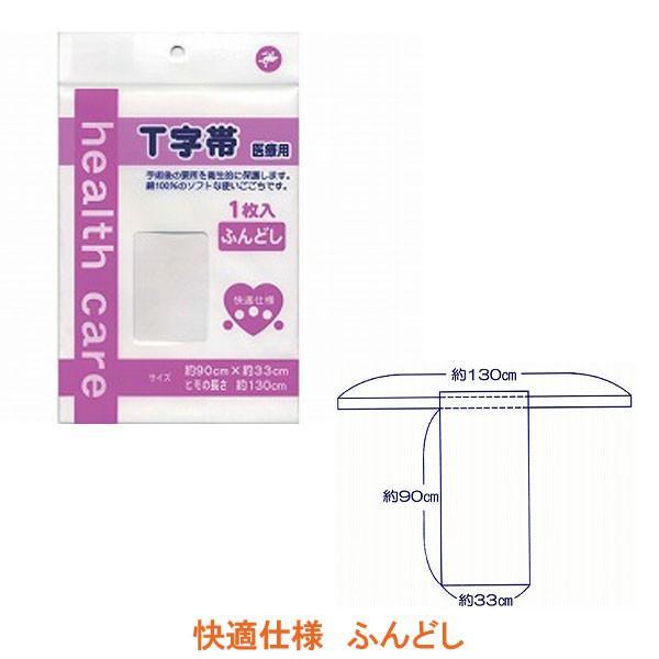 快適仕様 ふんどし（ポリ無）525705 1枚入 岡山三誠 (綿100％) 介護用品