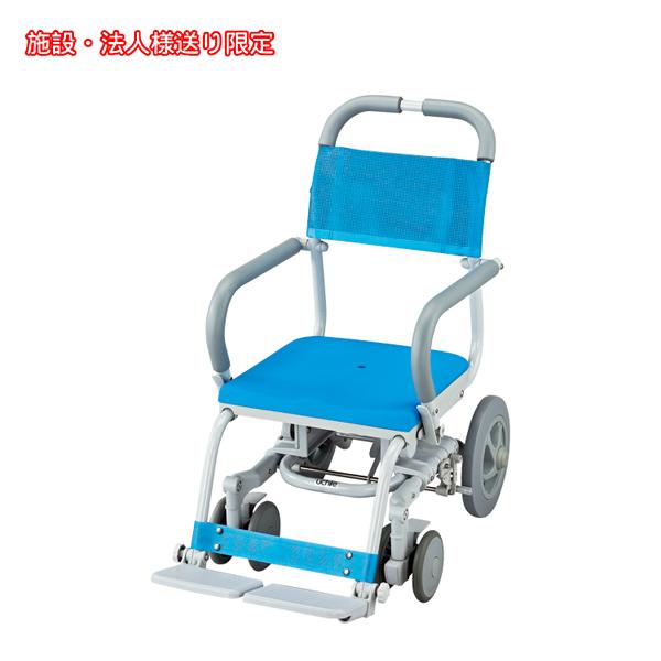 (法人様限定) シャワーキャリー 入浴用車椅子  シャワーラク 穴無シート SWR-101 ウチヱ ...