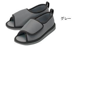 介護スリッパ 介護シューズ オープントゥ 室内...の詳細画像3