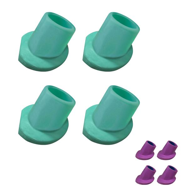 (代引き不可) シャワーチェア 介護用風呂椅子 島製作所 楽湯DX用 ゴムキャップ 4個入 2520...