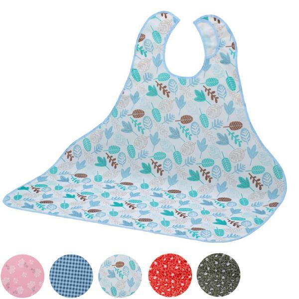 高齢者食事エプロン 介護用エプロン 介護エプロン 食事用エプロン 介護 よだれかけ ハビナース 肩ま...