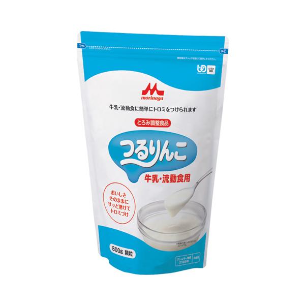 介護食品 とろみ調整 嚥下補助 森永乳業クリニコ つるりんこ 牛乳・流動食用  0639837　80...